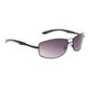 Unisex Sunglasses 6011 Black Frame Black Arms