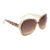 Animal Print Rhinestone Sunglasses DI6000 Giraffe Print Frame