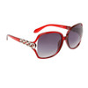 Vintage Fashion Sunglasses 6039 Red Frame