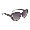 Cat Eye Sunglasses 6046 Black & Grey Frame