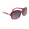 Women's High Fashion Sunglasses 6031 Red Frame