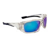 Clear Frame Sunglasses 31017 Blue/Purple Revo