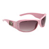 Designer Eyewear DE™139 Rhinestone Sunglasses Pink Frame