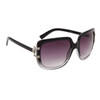 Designer Sunglasses DE141 Grey & Black