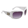 Women's Designer Eyewear DE143 White Frame