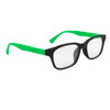 Clear Sunglasses - California Classics Style # 8160 Green/Black