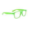 Glow In The Dark Sunglasses - California Classics Style - #8047 Lime Green