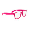 Glow In The Dark Sunglasses - California Classics Style - #8047 Hot Pink