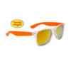 Wholesale Mirrored California Classics - Style #8022 Orange with Red/Gold Lens