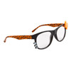 Clear Lens California Classics Wholesale - Style # 8066 Bows & Whiskers! Orange