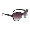 DE™ Cat Eye Fashion Sunglasses Style # DE147 Black