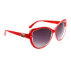 DE™ Cat Eye Fashion Sunglasses Style # DE147 Red