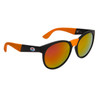 DE™ Designer Eyewear Wholesale Sunglasses - Style # DE734 Black/Orange with Gold Revo