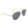 Aviator Sunglasses by the Dozen - Style #  32017 Yellow/Blue