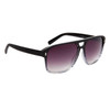 Wholesale Aviators by the Dozen - Style # 838  Black/Clear