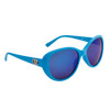 Wholesale DE™ Designer Sunglasses by the Dozen - Style # DE735 Blue/Blue Flash Mirror Lens