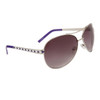 Bulk Aviator Sunglasses - Style # 33321 Purple