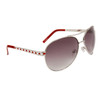 Bulk Aviator Sunglasses - Style # 33321 Red