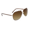 Aviator Bulk Sunglasses - Style # 33020 Brown