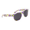 Sunglasses For Wholesale - Style # 8007 Purple/Lime Green