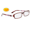 Reading Glasses R9061 Maroon/Clear