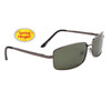 Polarized Metal Sunglasses 8211 - Gun Metal with Smoke Lenses