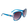 Large Lens Fashion Sunglasses DE5045 Blue