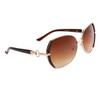 Women's Fashion Sunglasses 8201 Brown