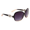 Wholesale Diamond™ Eyewear Sunglasses - DI6007 Gloss Black/Cream