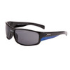 Xsportz™ Wholesale Sport Sunglasses - Style #XS7019 Black/Blue