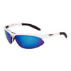 Xsportz™ Wholesale Foam Padded Sunglasses - Style #XS7024 White/Blue