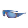 Bulk Metal Sport Sunglasses - Style #XS7026 Blue/Blue Revo