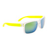 Unisex Wholesale Sunglasses - Style #867 Yellow with Yellow Revo