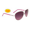 Aviator Sunglasses by the Dozen - Style #34819 Pink