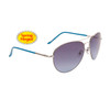 Aviator Sunglasses by the Dozen - Style #34819 Blue