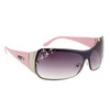 Diamond™ Eyewear Rhinestone Designer Sunglasses - Style #DI153 Pink