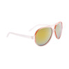 Wholesale Mirrored Aviators - Style #38016 Orange w/Gold Flash Mirror