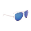 Wholesale Mirrored Aviators - Style #38016 Blue w/Blue Flash Mirror