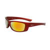 Xsportz™ Sport Sunglasses Wholesale- Style #XS148 Red w/Gold Revo