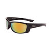 Xsportz™ Sport Sunglasses Wholesale- Style #XS148 Black w/Gold Revo