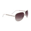 Women's Aviators by the Dozen - Style #37621 Silver & White