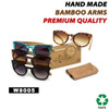 Bamboo Wood Vintage Sunglasses - Style #W8005 