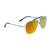 Aviators by the Dozen - Style #6105 Spring Hinge Silver with Gold Flash Mirror