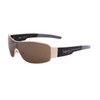 Xsportz™ Men's Single Piece Lens Sunglasses by the Dozen - Style #XS621 Grey with Amber Lens