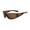 Men's Polarized Xsportz™ Sunglasses - Style #XS616 Brown with Amber Lens