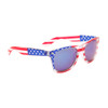 American Flag California Classics with Mirror Lens - Style #882 Blue Flash Mirror