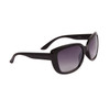 Subtle Cat Eye Fashion Sunglasses - Style #875 Black