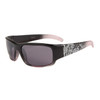 Blow Out Sale Sport Sunglasses - Style #503 Duotone Black/Beige 