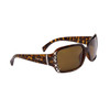 Diamond™ Eyewear Polarized Rhinestone Sunglasses - Style #DI607 Tortoise