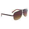 Square Aviators - Style #6117 Brown